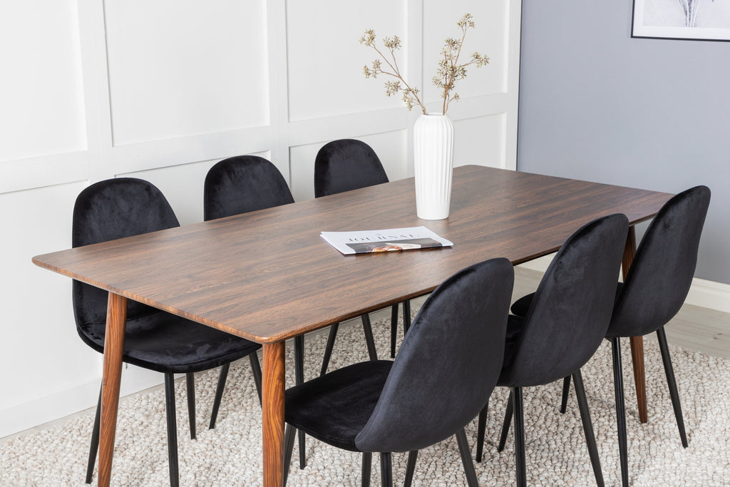 gr19832__13 Polar Rechteckiger Essensset Rechteckiges Essgruppen Set