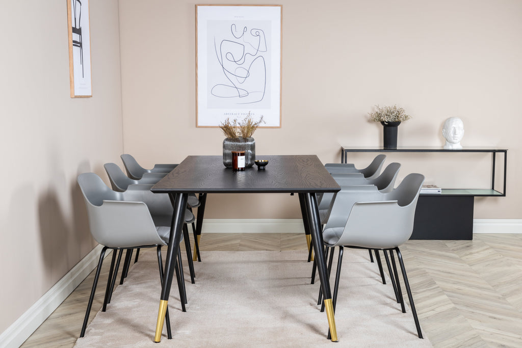 gr19960__10 Dipp Rechteckiges Essensset Rechteckiges Essgruppen Set