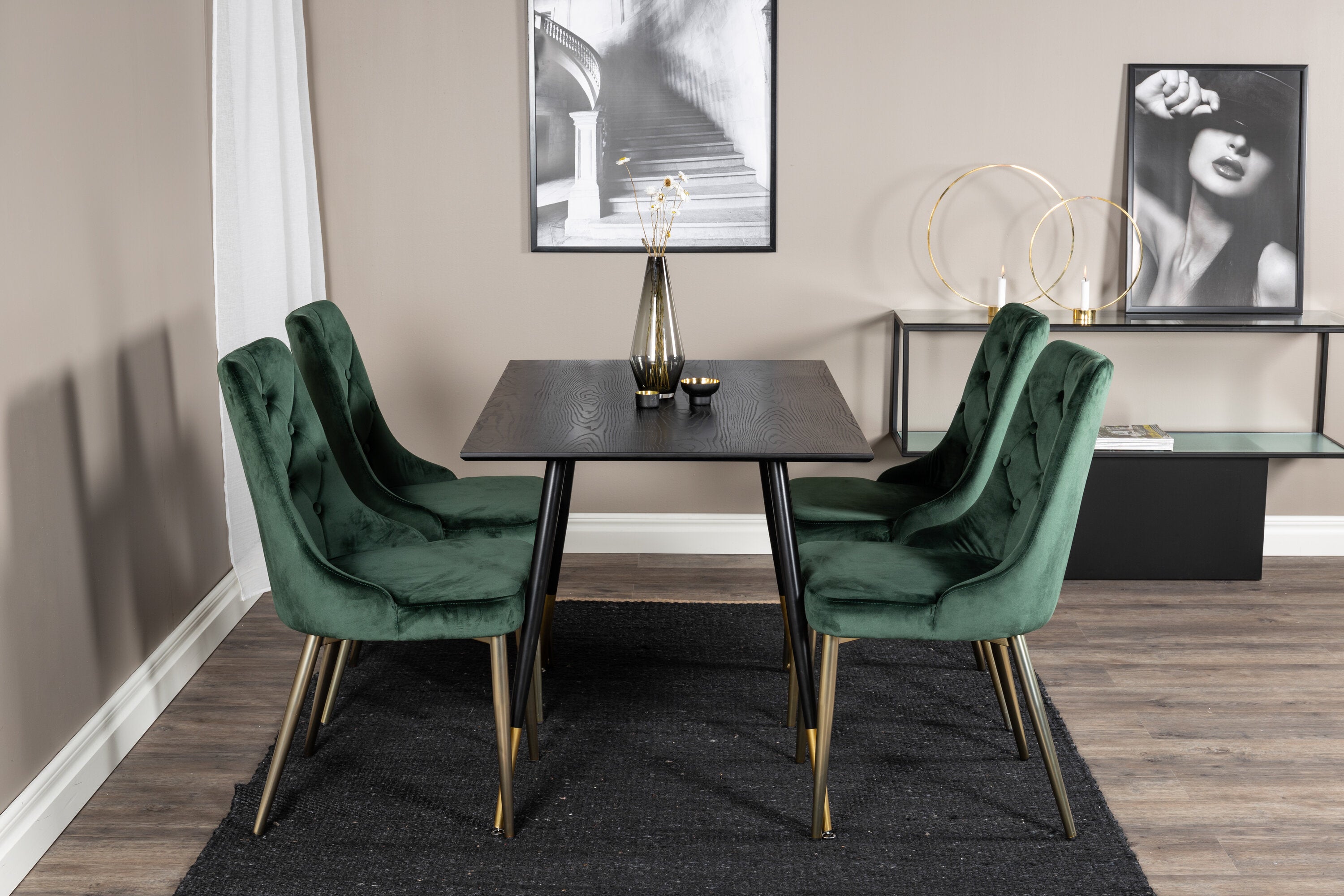 gr20001__10 Dipp Round Dining Set Rundes Essgruppen Set