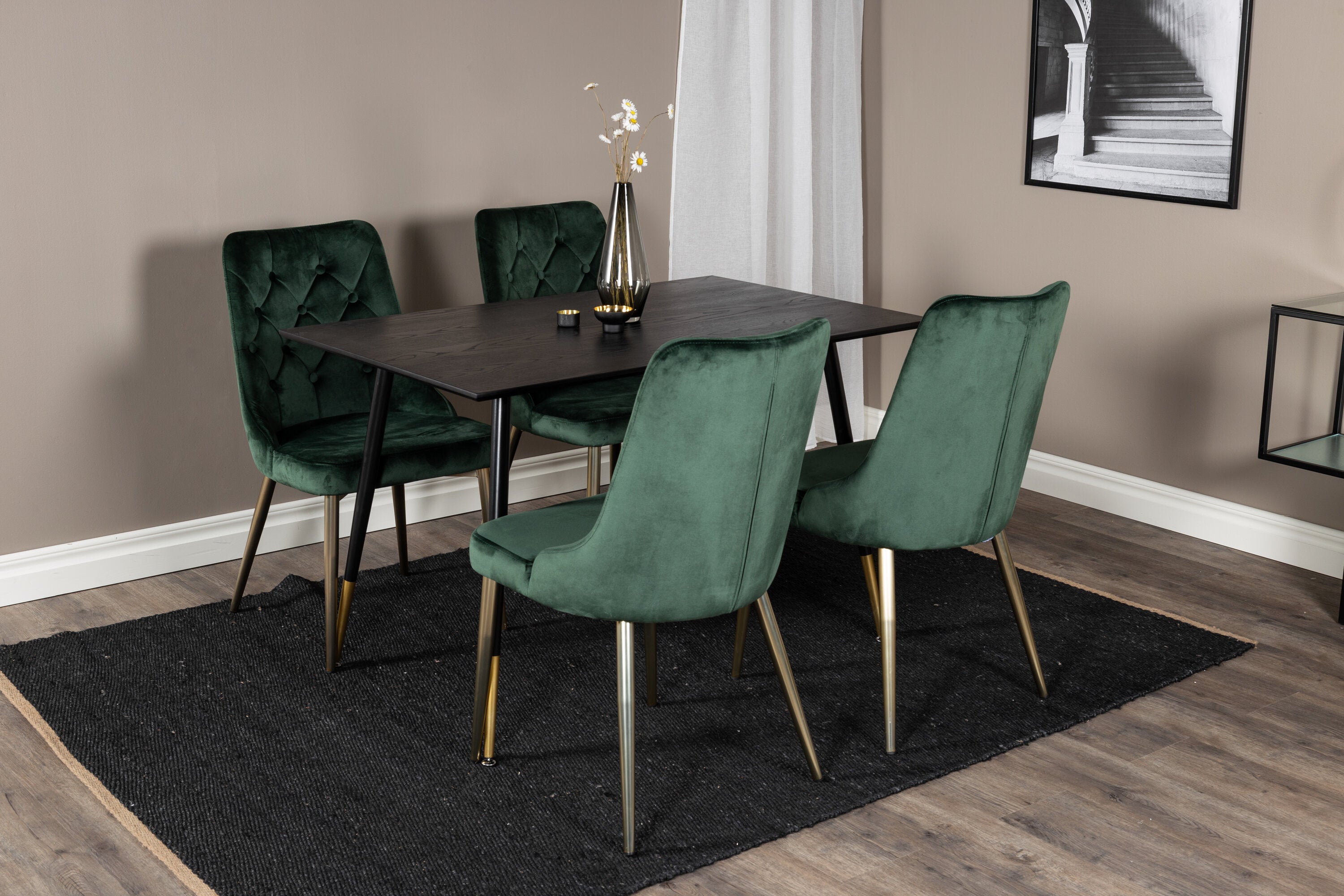 gr20001__11 Dipp Round Dining Set Rundes Essgruppen Set