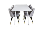 gr20073__1 Polar Rechteckiger Esstisch Set Rechteckiges Essgruppen Set Default Title