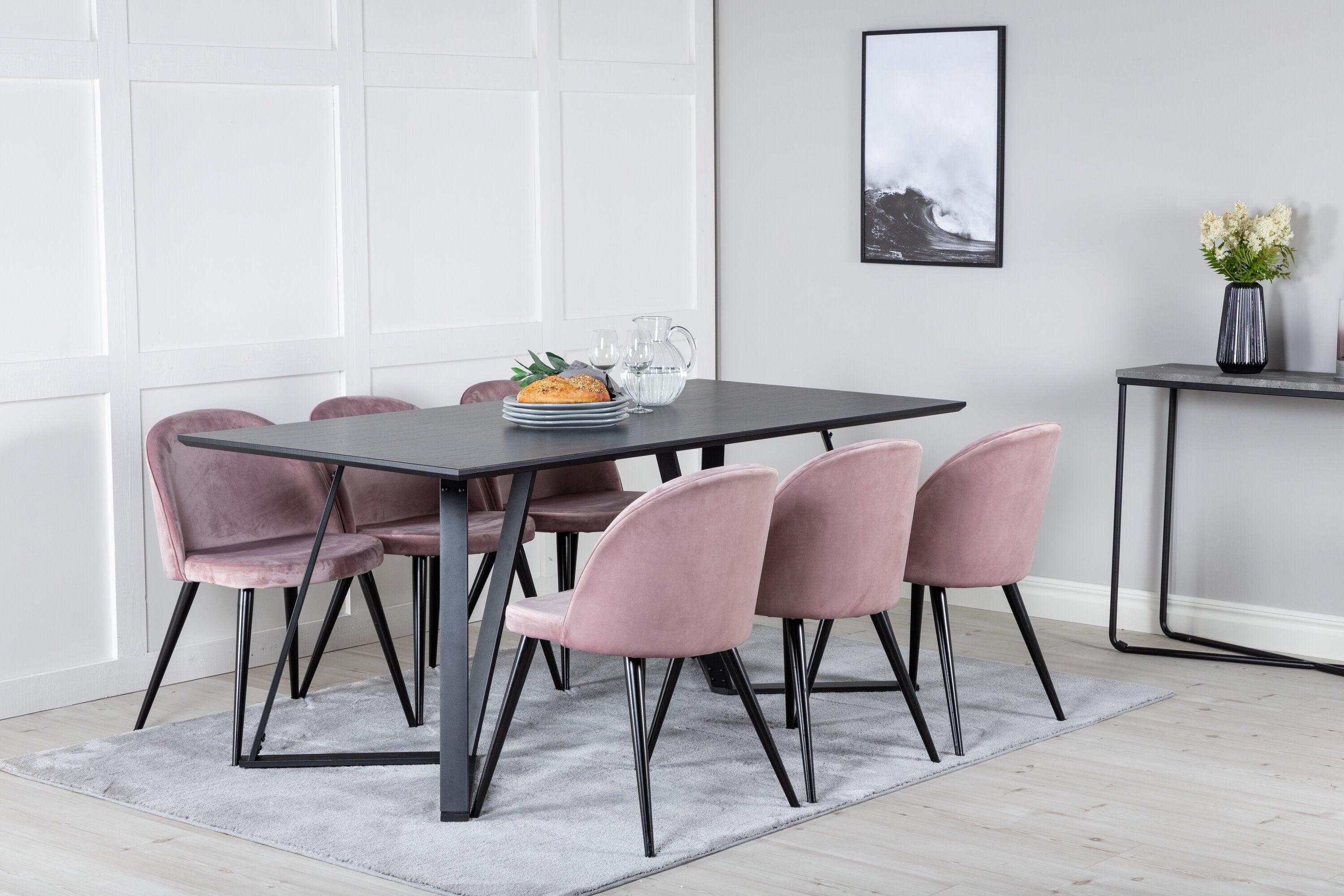 gr20219__11 Marina Rechteckige Essgruppe Rechteckiges Essgruppen Set