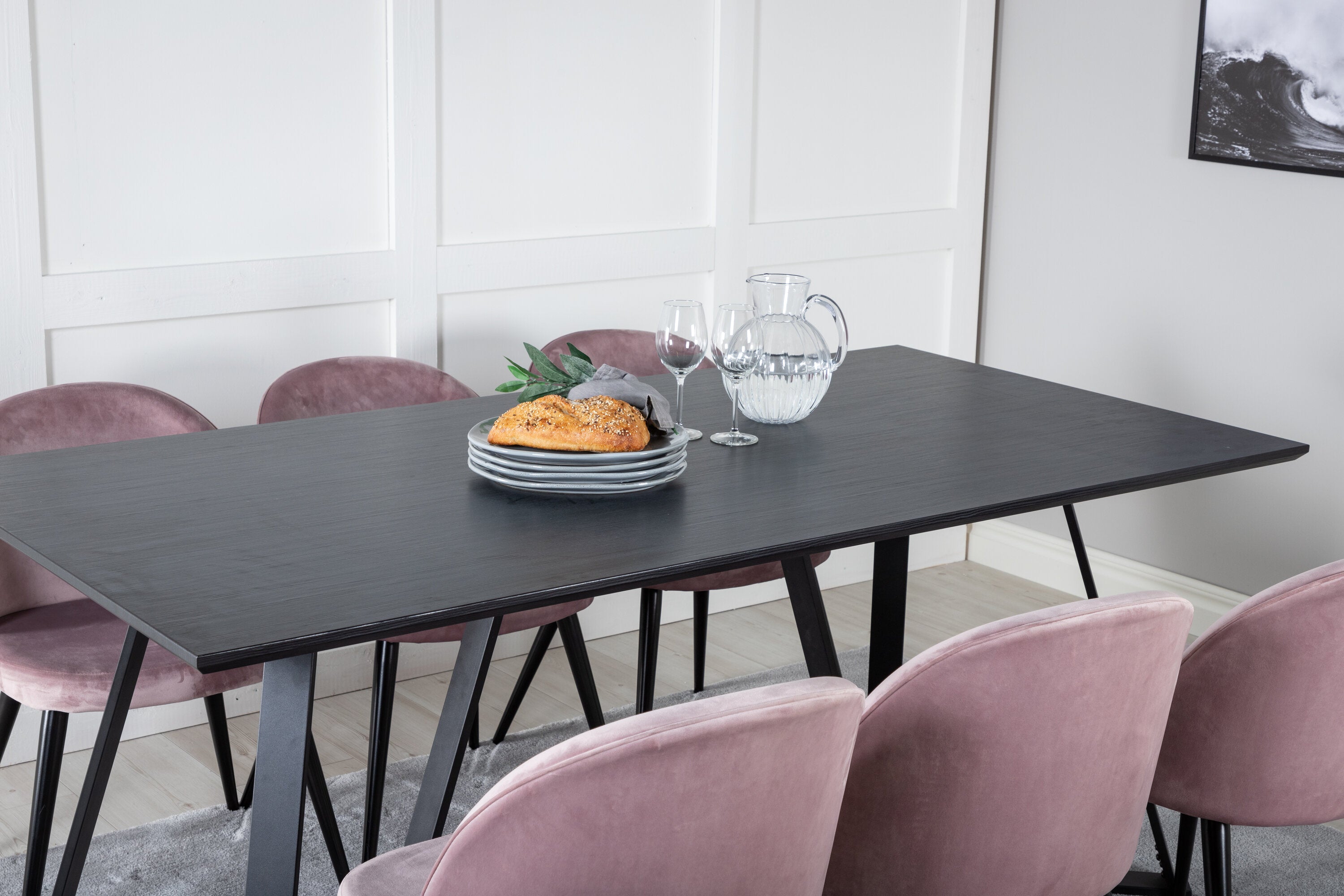 gr20219__13 Marina Rechteckige Essgruppe Rechteckiges Essgruppen Set