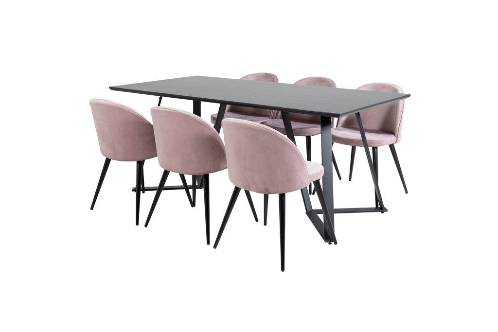 gr20219__2 Marina Rechteckige Essgruppe Rechteckiges Essgruppen Set