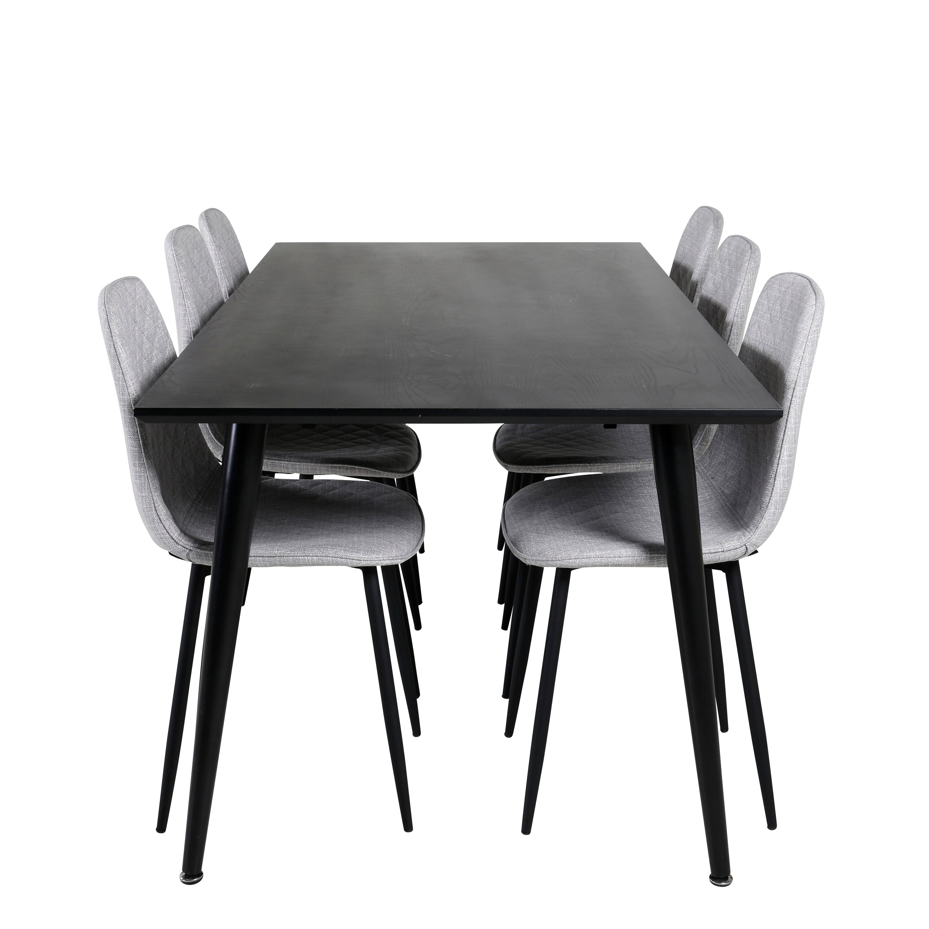 gr20636__1 Dipp Rechteckiger Esstisch Set Rechteckiges Essgruppen Set Table: 75,5x180x90 Chair: 52x86x44