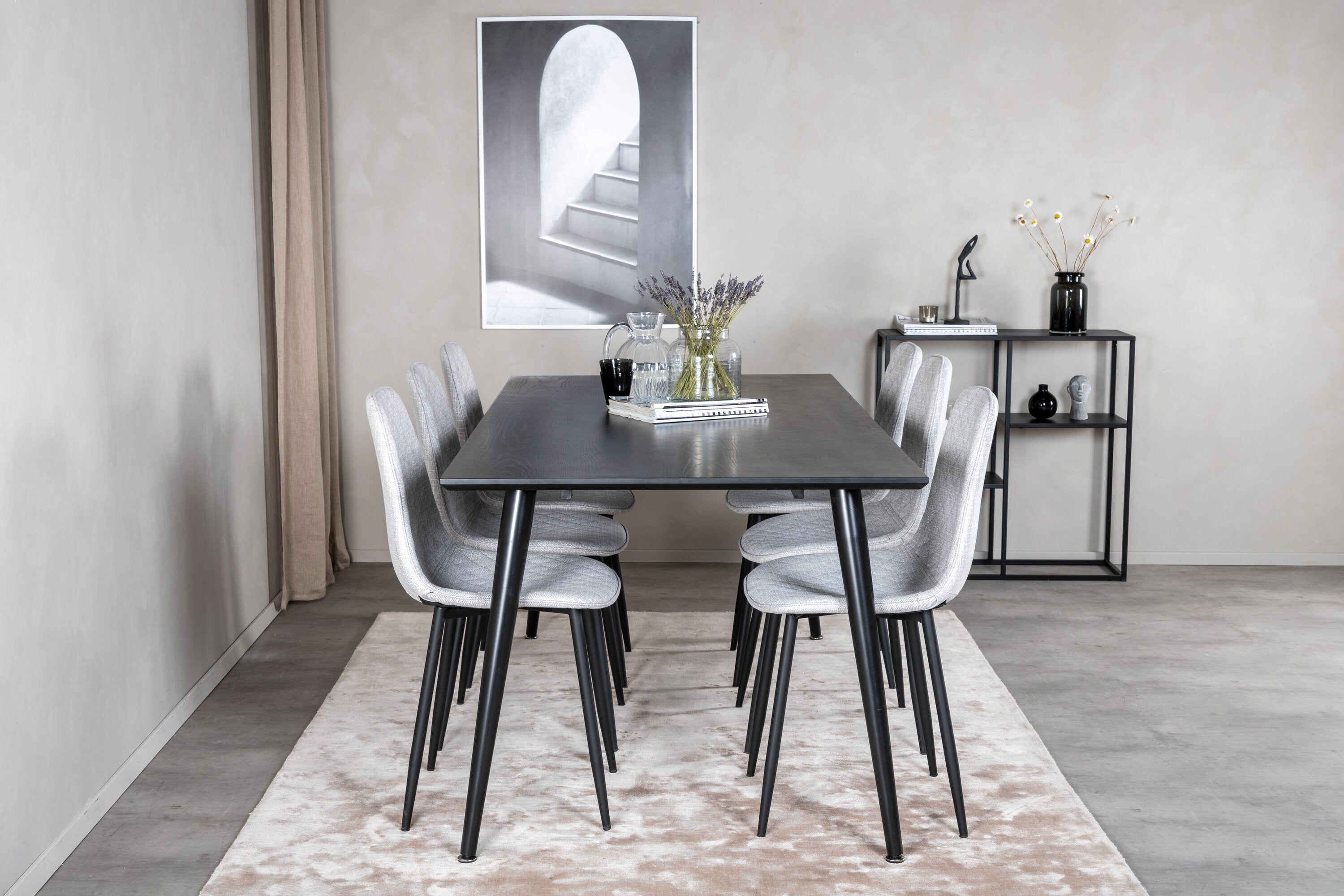 gr20636__10 Dipp Rechteckiger Esstisch Set Rechteckiges Essgruppen Set