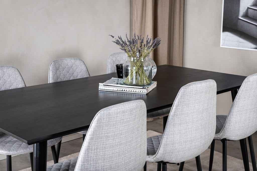 gr20636__13 Dipp Rechteckiger Esstisch Set Rechteckiges Essgruppen Set