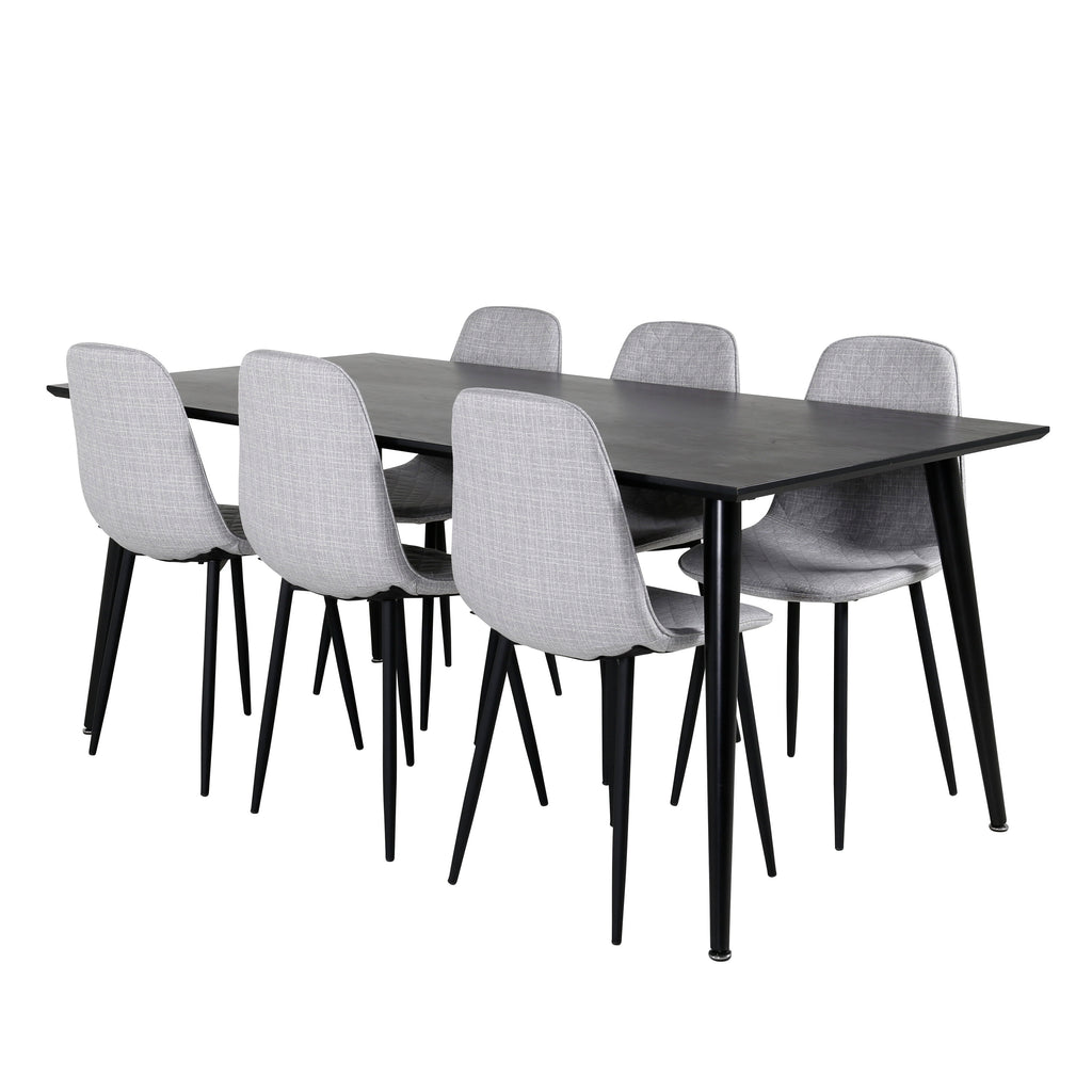 gr20636__2 Dipp Rechteckiger Esstisch Set Rechteckiges Essgruppen Set