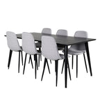 gr20636__2 Dipp Rechteckiger Esstisch Set Rechteckiges Essgruppen Set