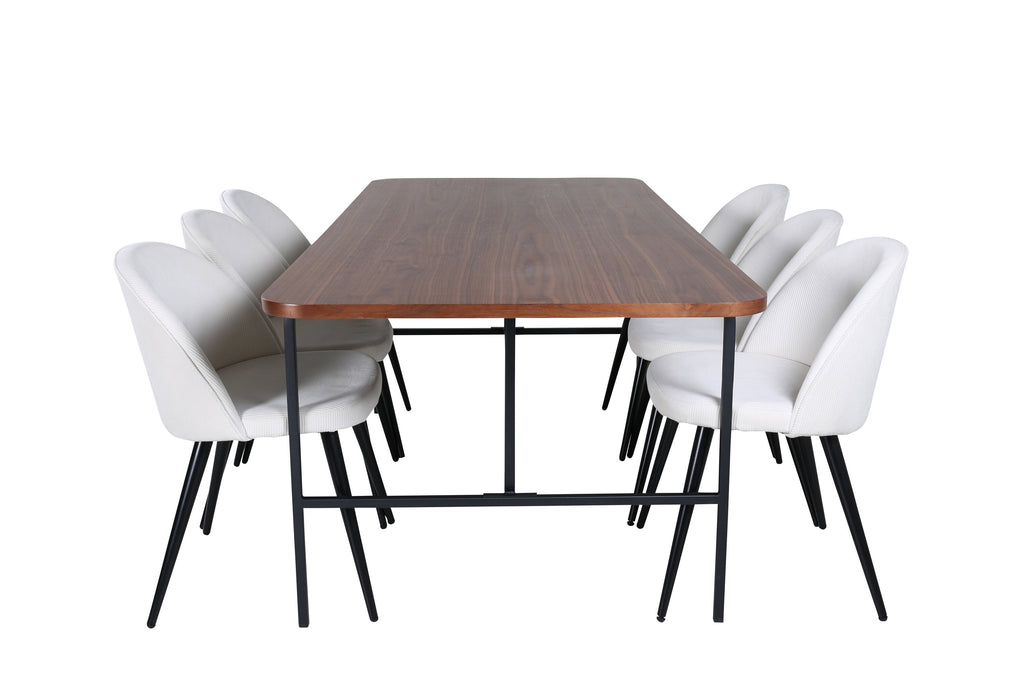 gr22150__1 Uno Rechteckige Essgarnitur Rechteckiges Essgruppen Set Default Title