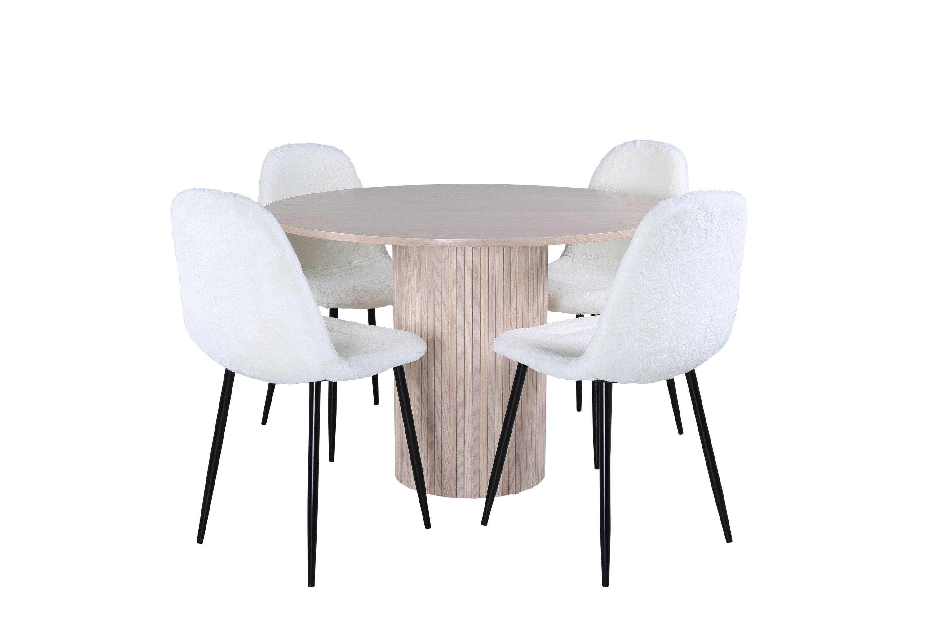 gr22213__10 Bianca Runder Esstisch Set Rundes Essgruppen Set Default Title