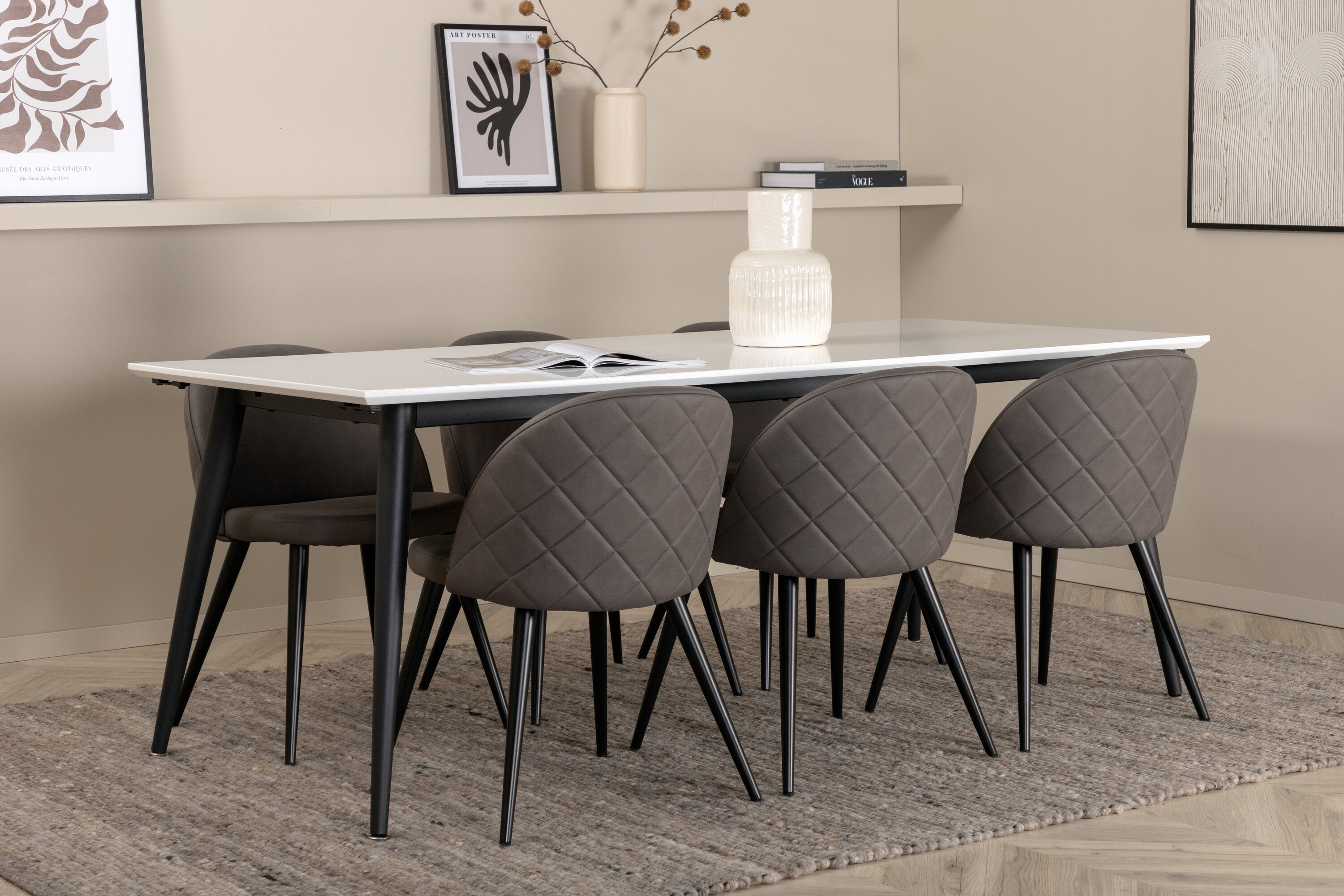 gr22300__11 Jimmy Rechteckiger Essensset Rechteckiges Essgruppen Set