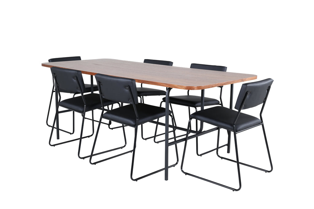 gr22396__1 Uno Rechteckiges Esszimmer Set Rechteckiges Essgruppen Set Default Title