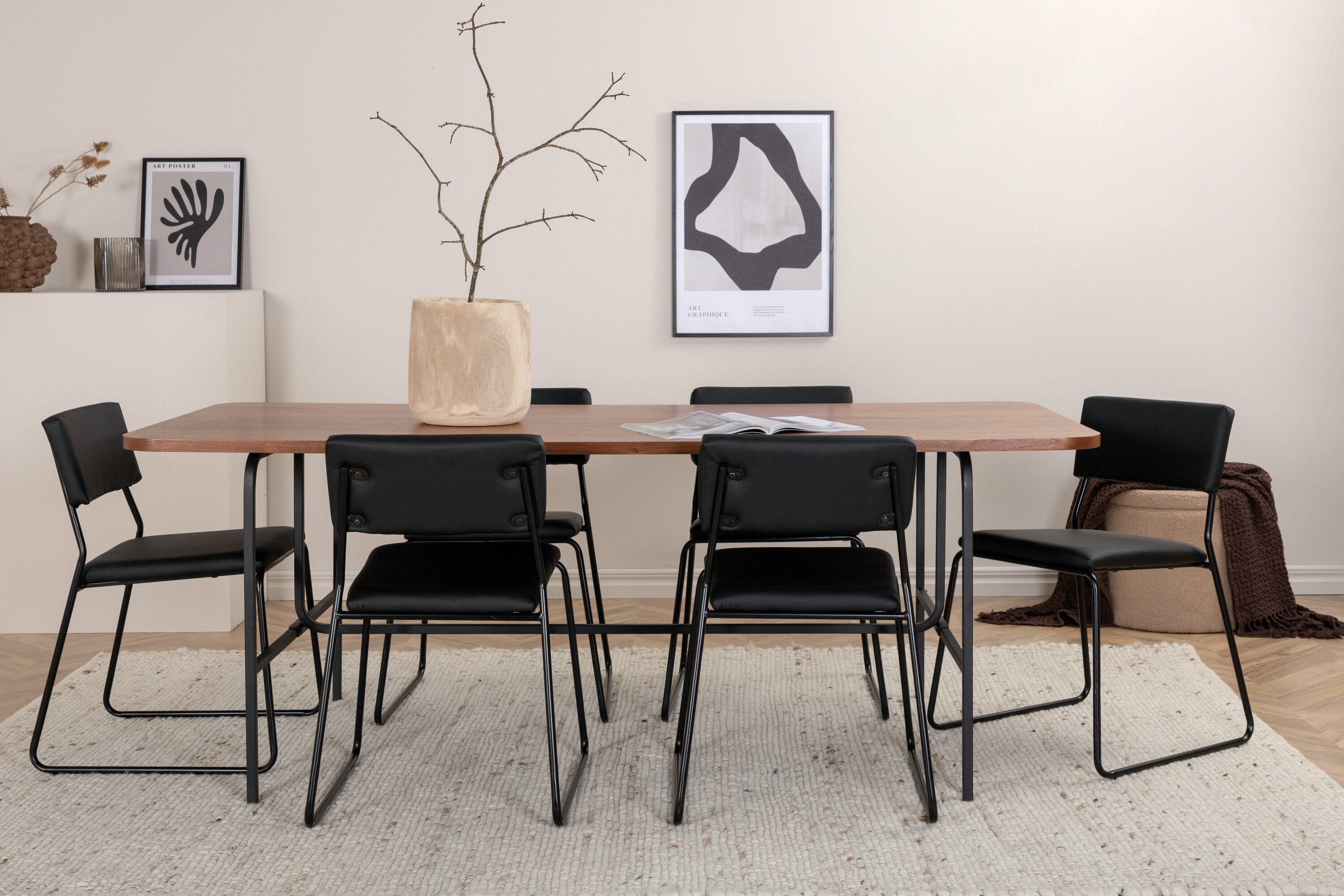 gr22396__10 Uno Rechteckiges Esszimmer Set Rechteckiges Essgruppen Set