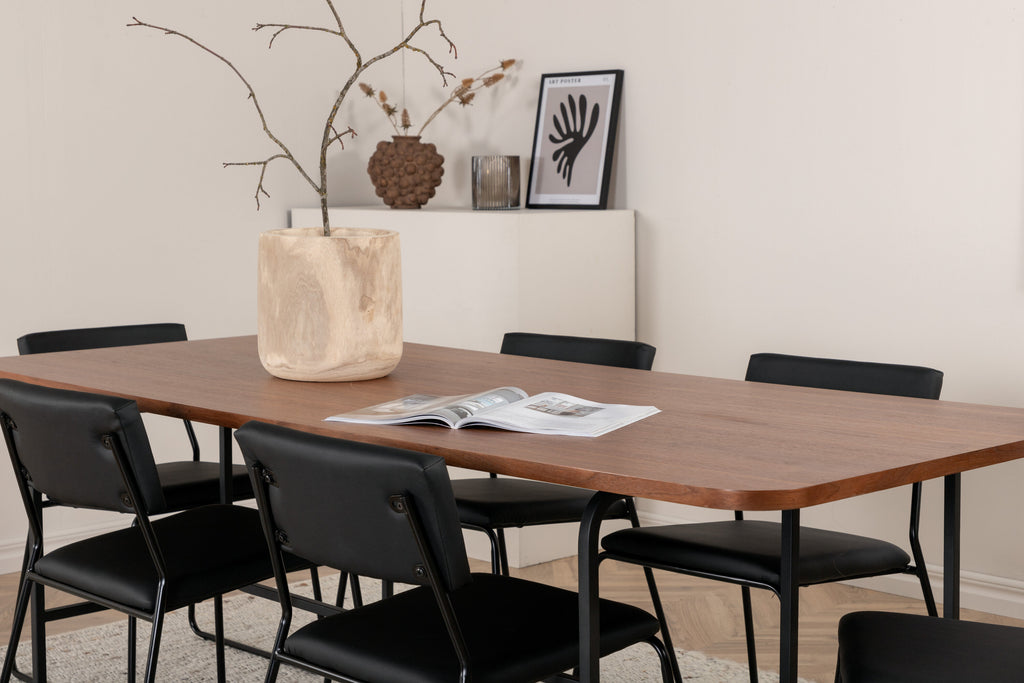 gr22396__14 Uno Rechteckiges Esszimmer Set Rechteckiges Essgruppen Set