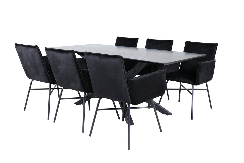 gr22522__1 Piazza Rechteckiges Esszimmer Set Rechteckiges Essgruppen Set Default Title