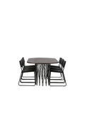 gr22821_10_os Stone Oval Dining Set Ovales Essgruppen Set Default Title