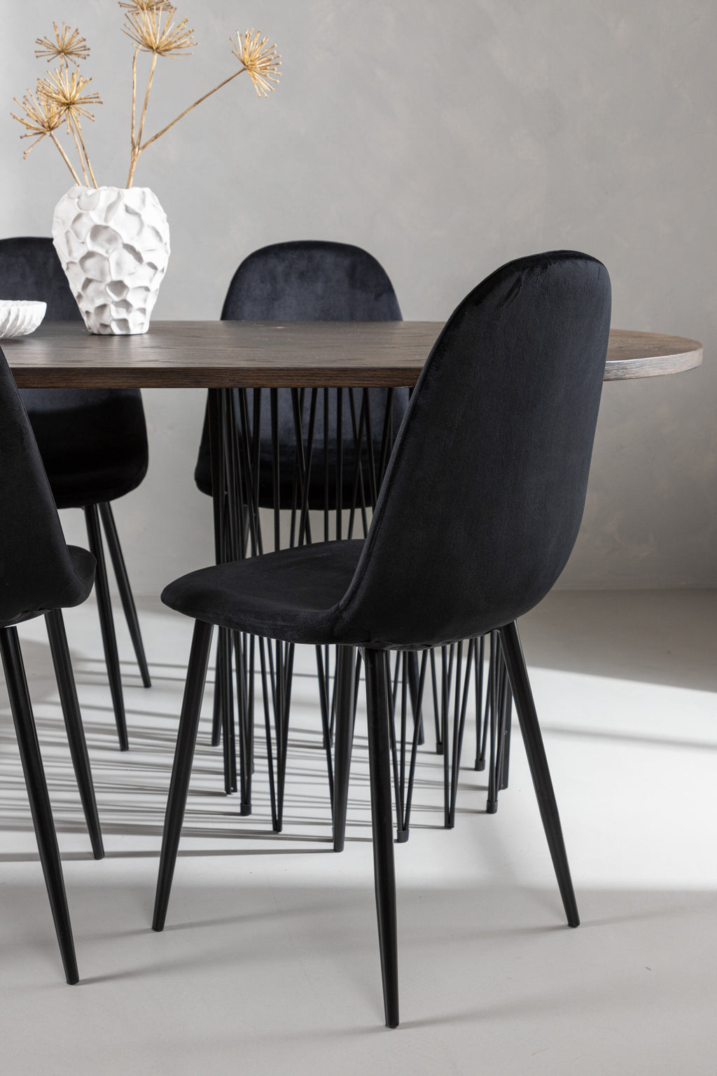 gr22822_2_m Stone Oval Dining Set Ovales Essgruppen Set