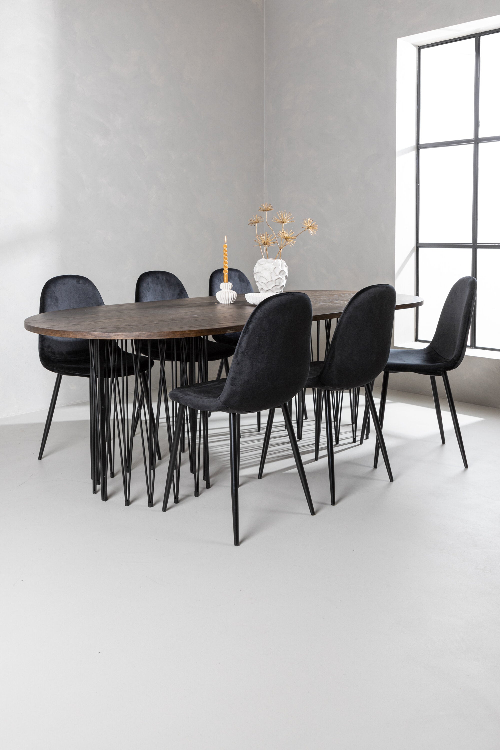 gr22822_4_m Stone Oval Dining Set Ovales Essgruppen Set