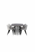 gr22824_10_os Stone Rechteckiger Esstisch Set Rechteckiges Essgruppen Set Table: 74x220x100 Chair: 57x76,5x50
