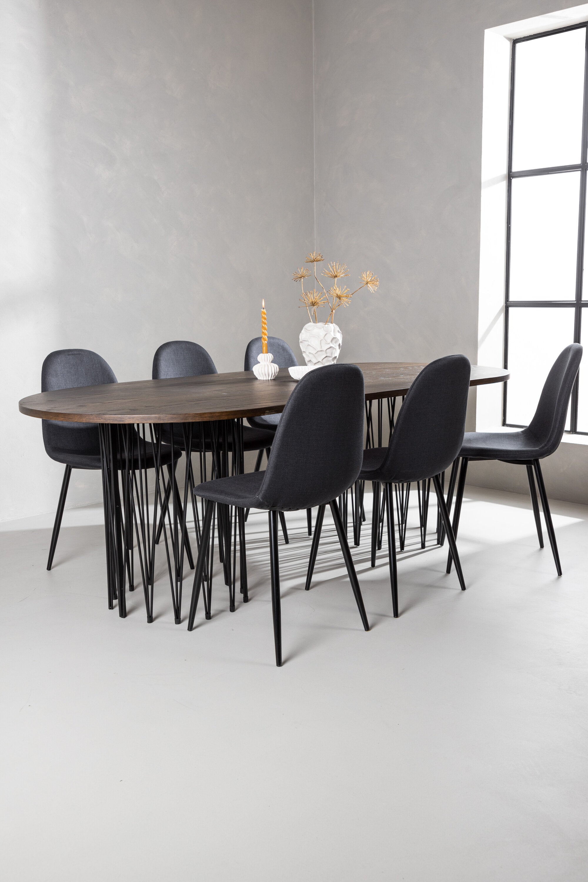 gr22826_4_m Stone Oval Dining Set Ovales Essgruppen Set