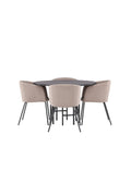 gr22828_10_os Copenhagen Runder Esstisch Set Rundes Essgruppen Set Table: ⌀115 Chair: 55x78x55