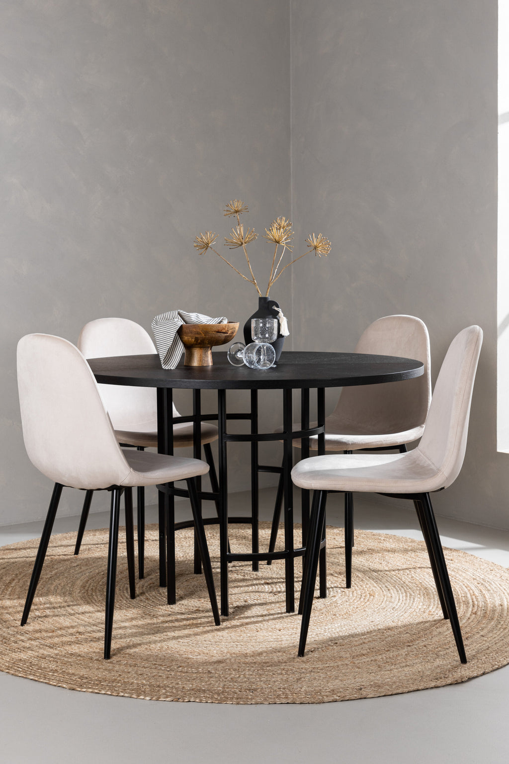 gr22834_1_m Copenhagen Round Dining Set Rundes Essgruppen Set