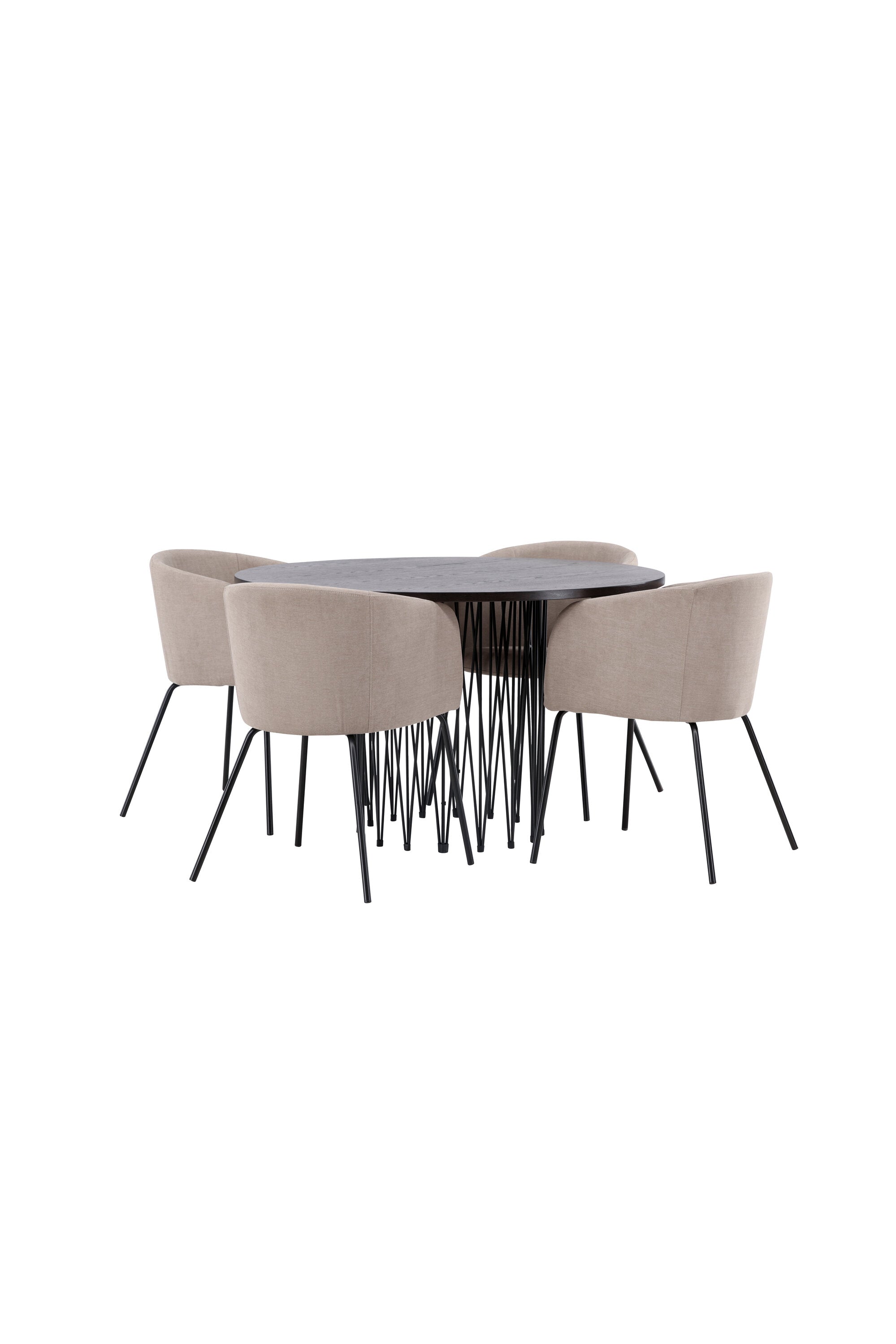 gr22837_11_os Esstisch Set Stone Mit Den Stühlen Berit Rundes Essgruppen Set