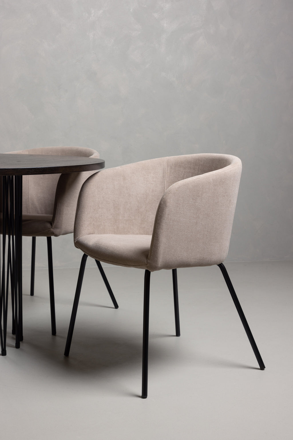 gr22837_5_m Esstisch Set Stone Mit Den Stühlen Berit Rundes Essgruppen Set