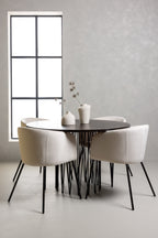 gr22838_1_m Esstisch Set Stone Mit Den Stühlen Berit Rundes Essgruppen Set