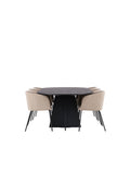 gr22855_10_os Dining Set Bootcut Mit Den Stühlen Berit Rechteckiges Essgruppen Set Table: 75x230x115 Chair: 55x78x55