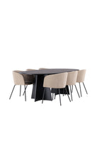 gr22855_11_os Dining Set Bootcut Mit Den Stühlen Berit Rechteckiges Essgruppen Set