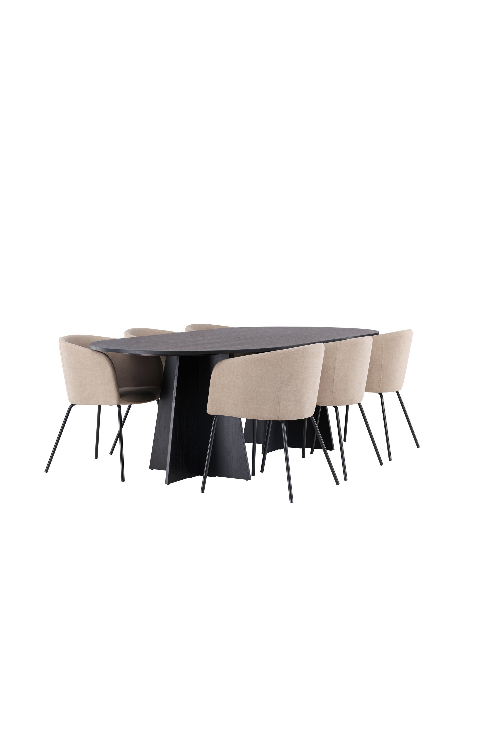 gr22855_11_os Dining Set Bootcut Mit Den Stühlen Berit Rechteckiges Essgruppen Set