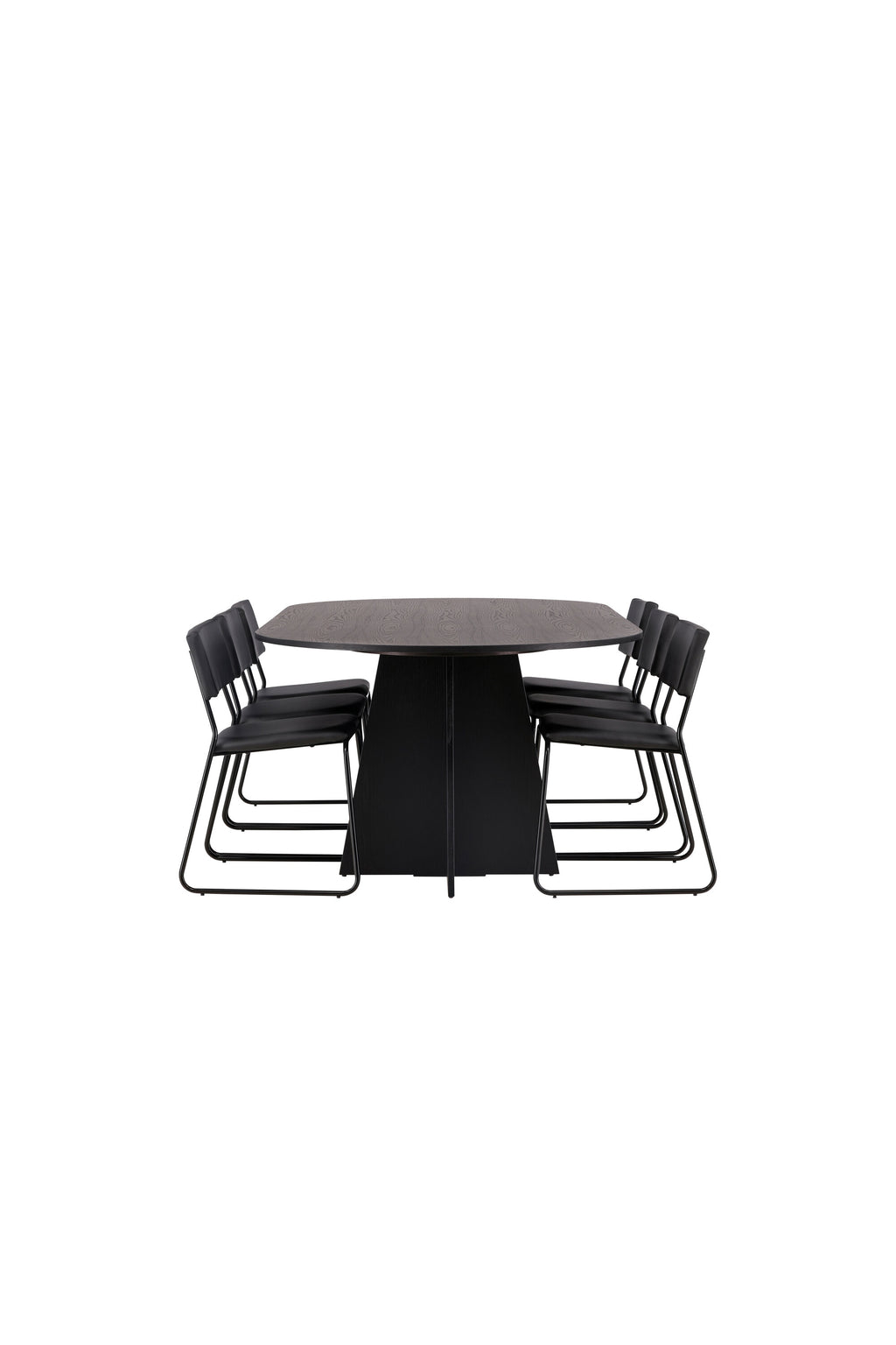 gr22857_10_os Dining Set Bootcut Mit Den Stühlen Kenth Rechteckiges Essgruppen Set Table: 75x230x115 Chair: 52x76x40