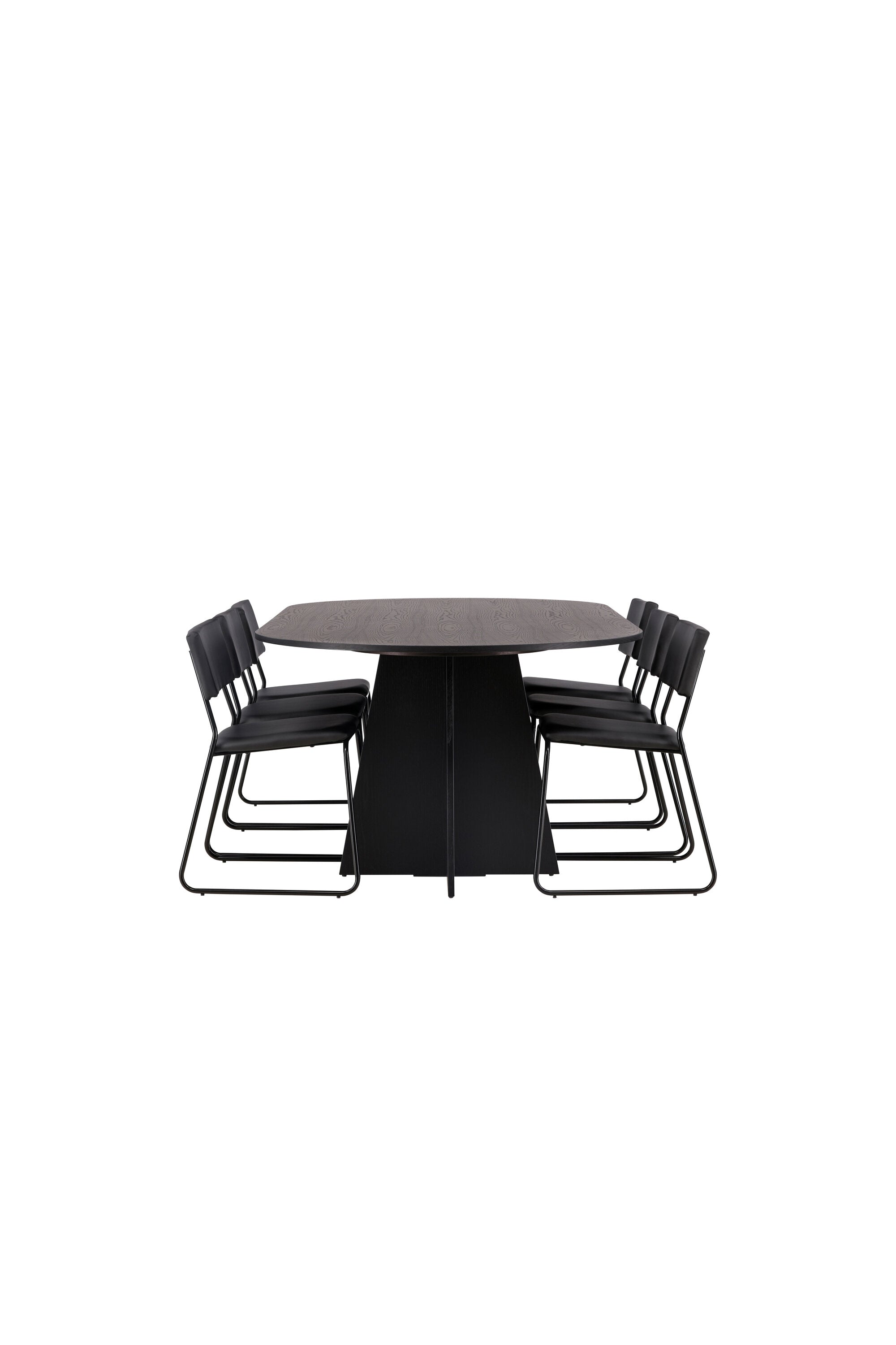 gr22857_10_os Dining Set Bootcut Mit Den Stühlen Kenth Rechteckiges Essgruppen Set Table: 75x230x115 Chair: 52x76x40