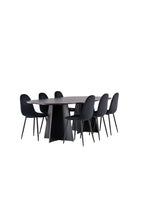 gr22858_11_os Dining Set Bootcut Mit Den Stühlen Polar Rechteckiges Essgruppen Set