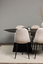 gr22861_3_m Dining Set Bootcut Mit Den Stühlen Polar Rechteckiges Essgruppen Set