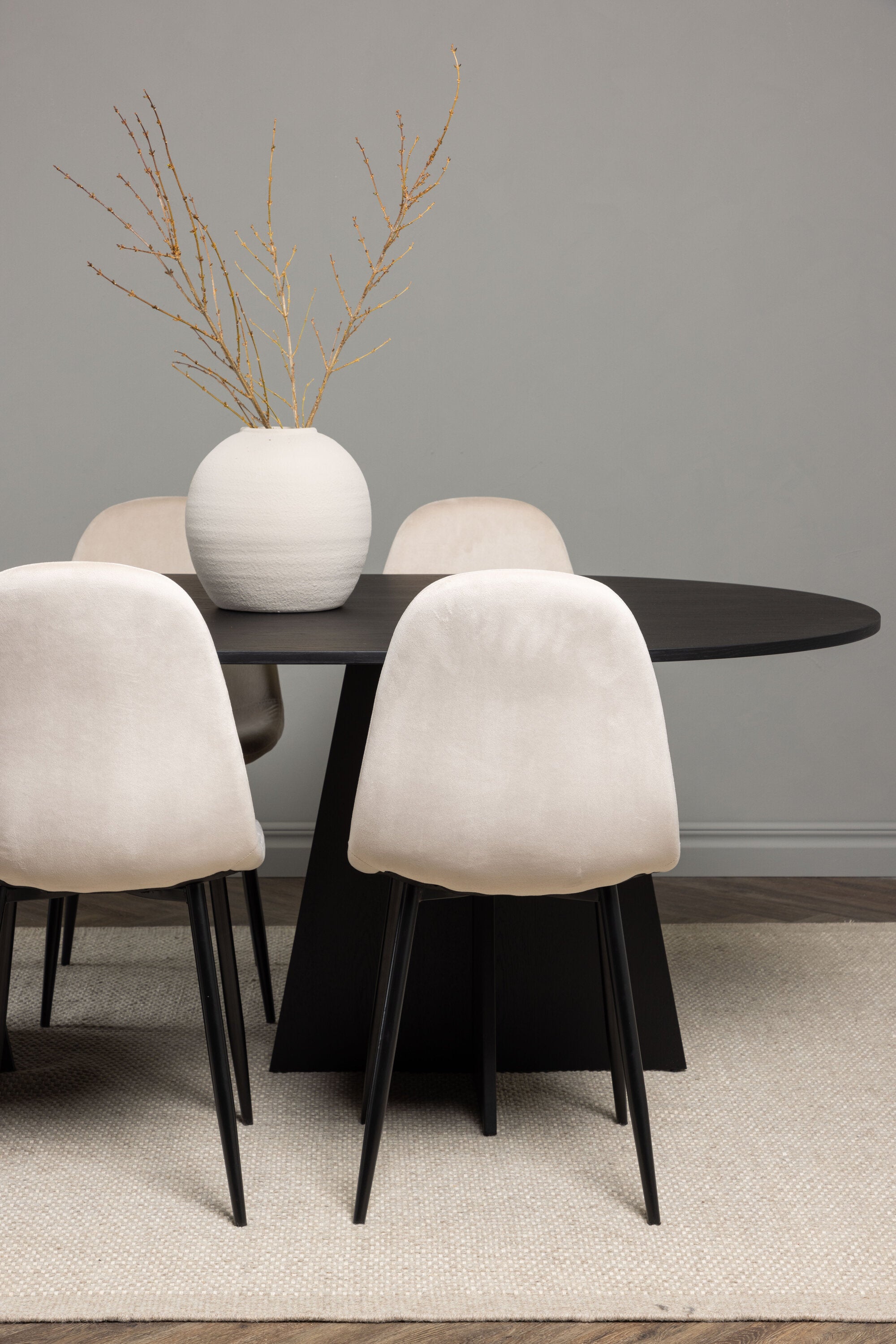 gr22861_4_m Dining Set Bootcut Mit Den Stühlen Polar Rechteckiges Essgruppen Set