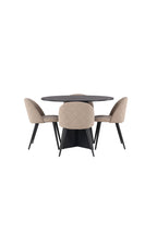 gr22863_10_os Bootcut Round Dining Set Rundes Essgruppen Set Default Title