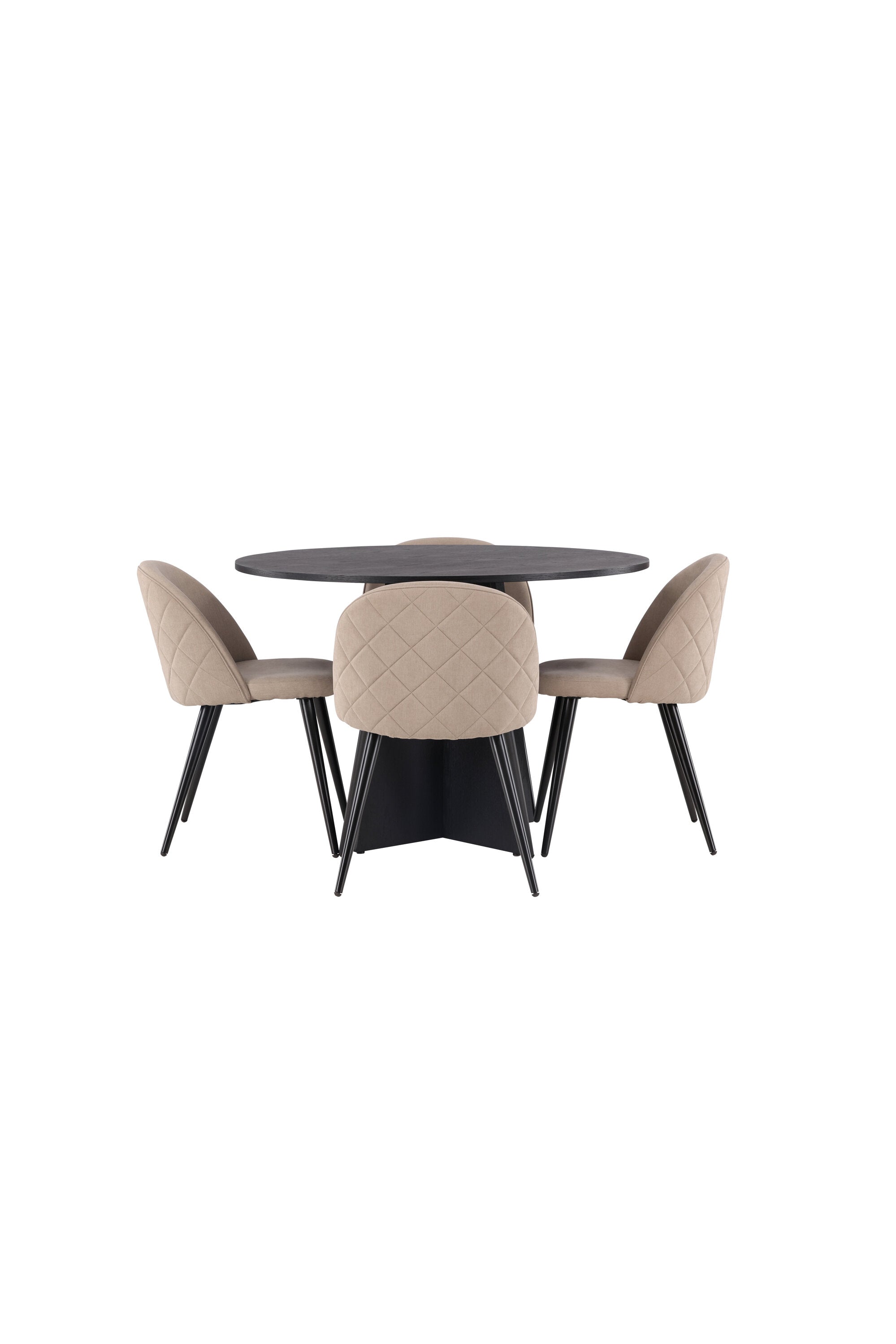 gr22863_10_os Bootcut Round Dining Set Rundes Essgruppen Set Default Title