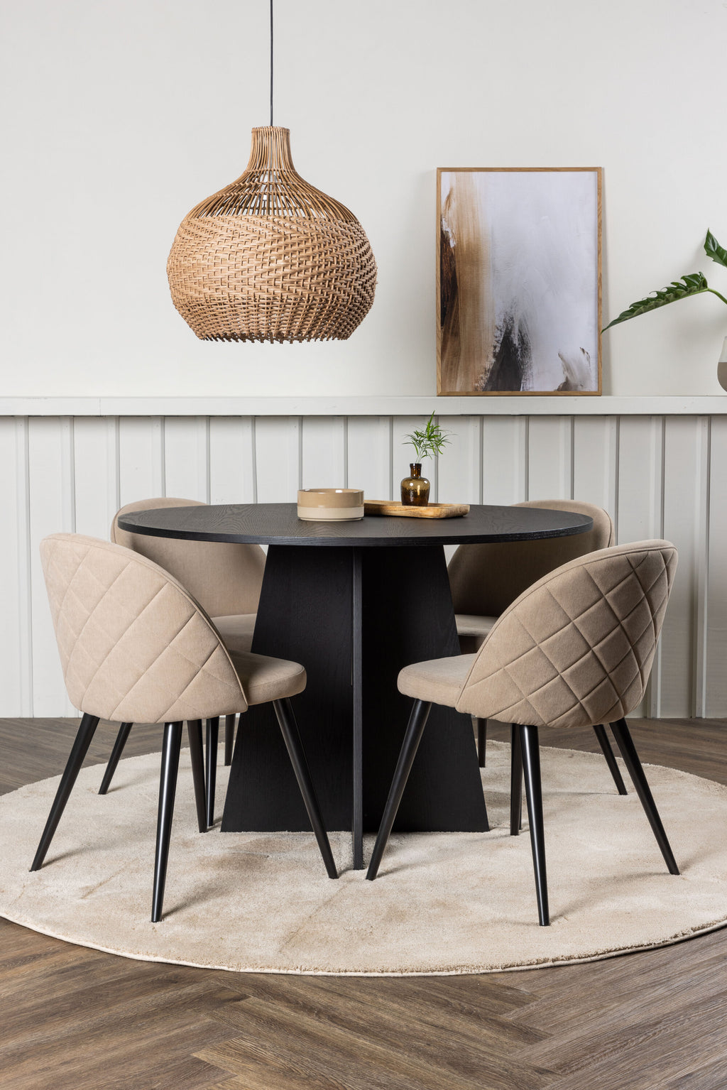 gr22863_1_m Bootcut Round Dining Set Rundes Essgruppen Set