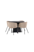 gr22864_11_os Bootcut Round Dining Set Rundes Essgruppen Set
