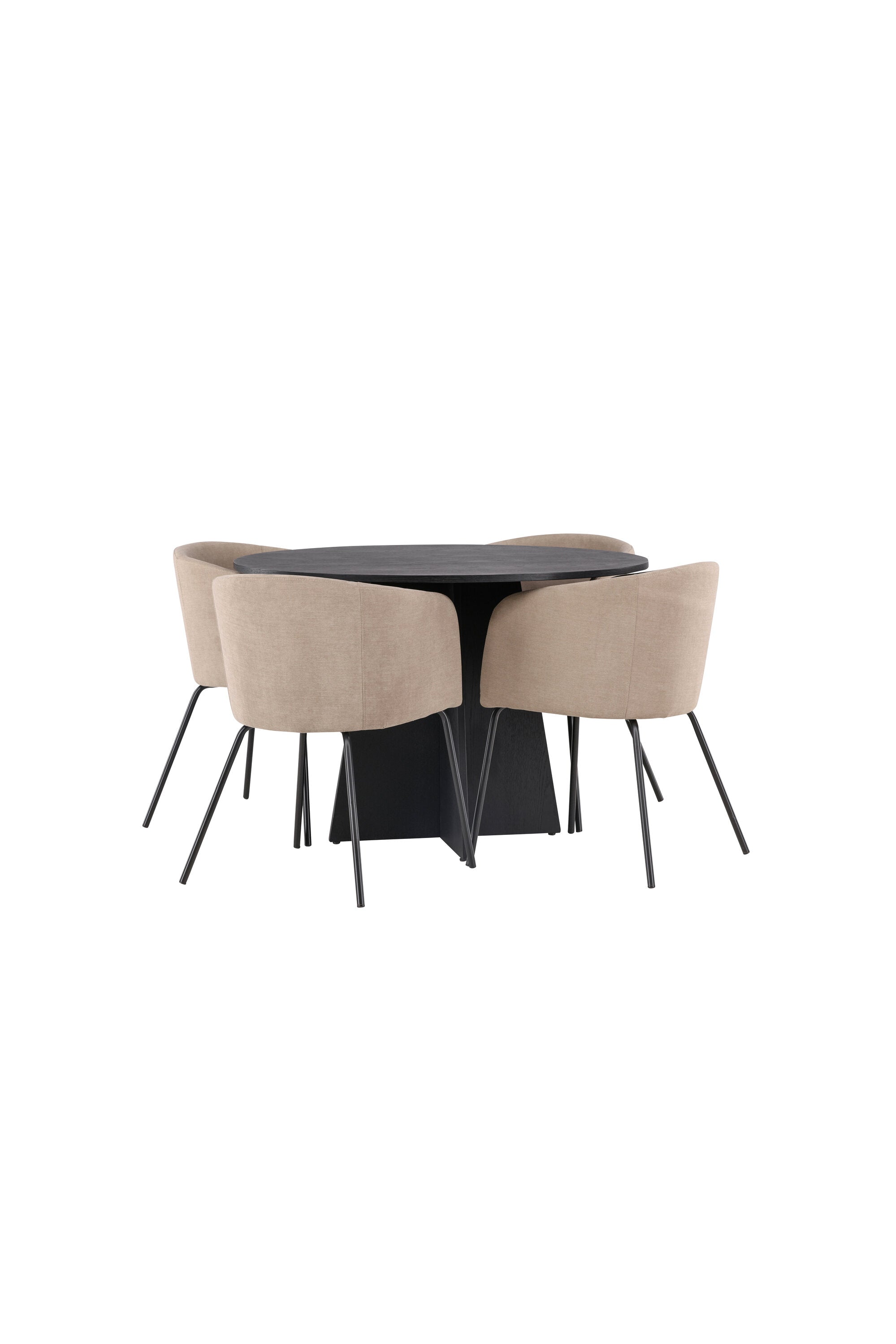 gr22864_11_os Bootcut Round Dining Set Rundes Essgruppen Set