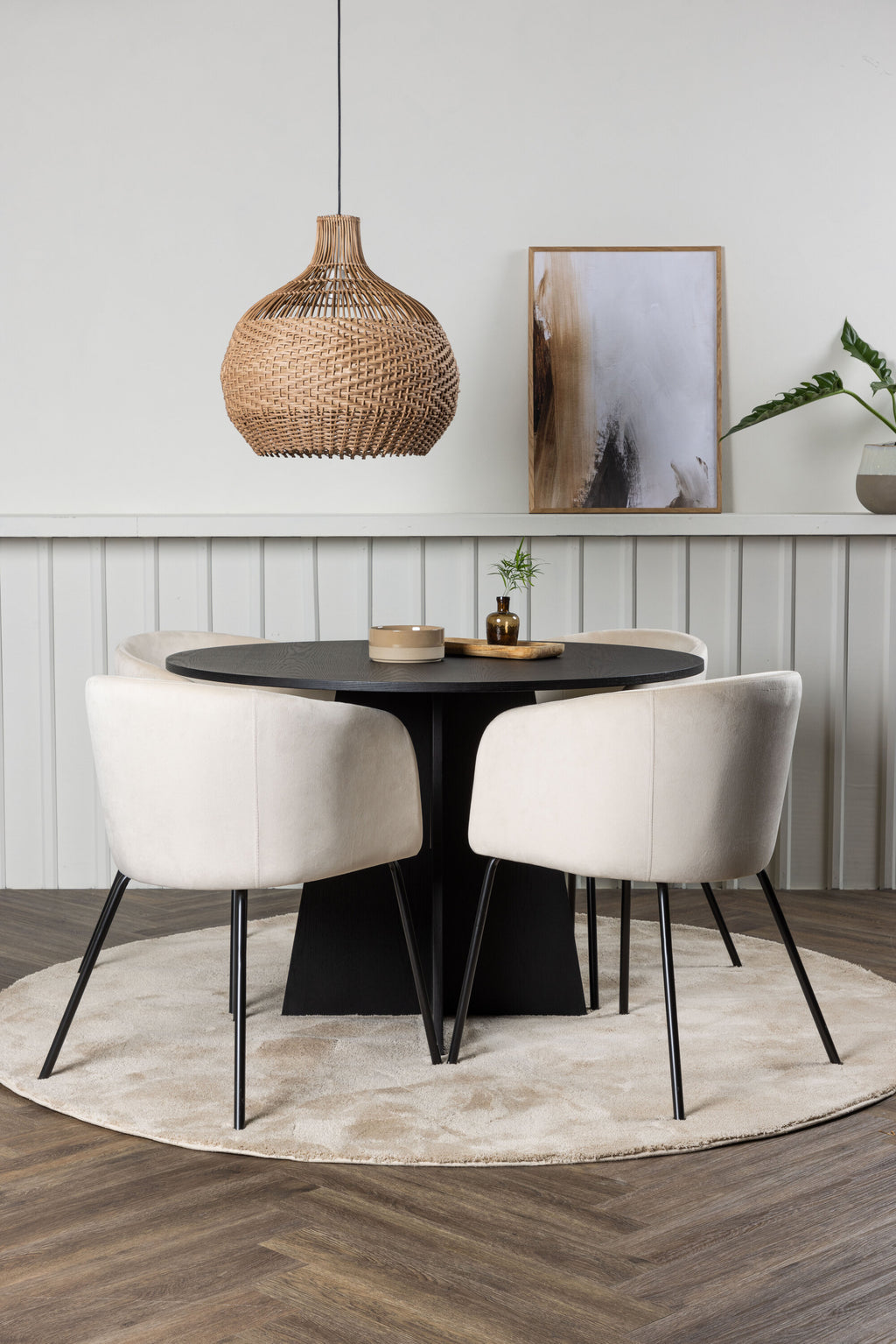 gr22865_1_m Bootcut Round Dining Set Rundes Essgruppen Set