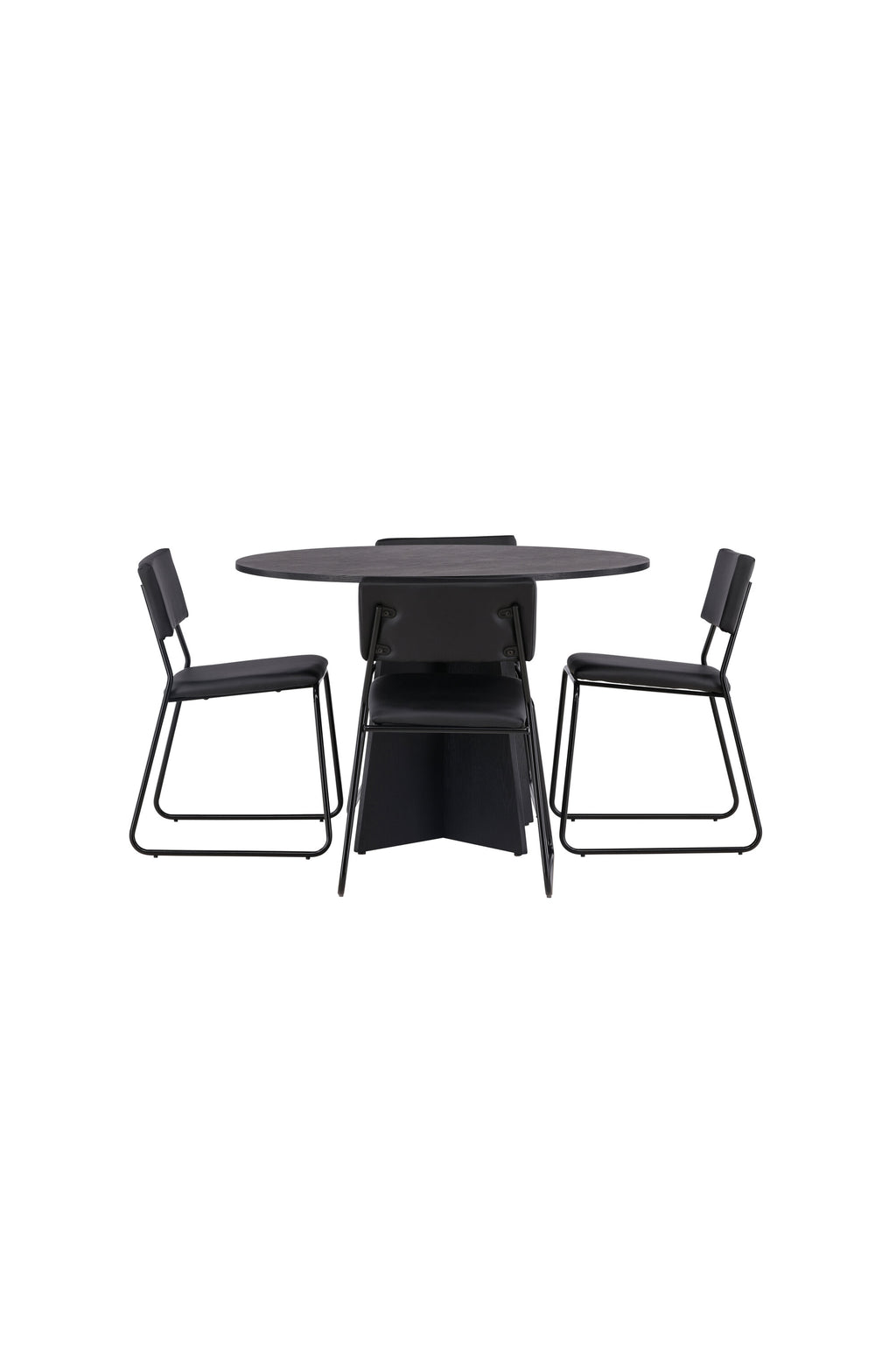 gr22866_10_os Bootcut Round Dining Set Rundes Essgruppen Set Default Title