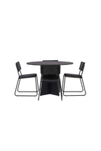 gr22866_10_os Bootcut Round Dining Set Rundes Essgruppen Set Default Title