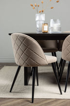 gr22906_7_m_2462556e-002c-4391-9378-9e12f5a7bd12 Esszimmer Set Vail Mit Den Stühlen Velvet Rechteckiges Essgruppen Set