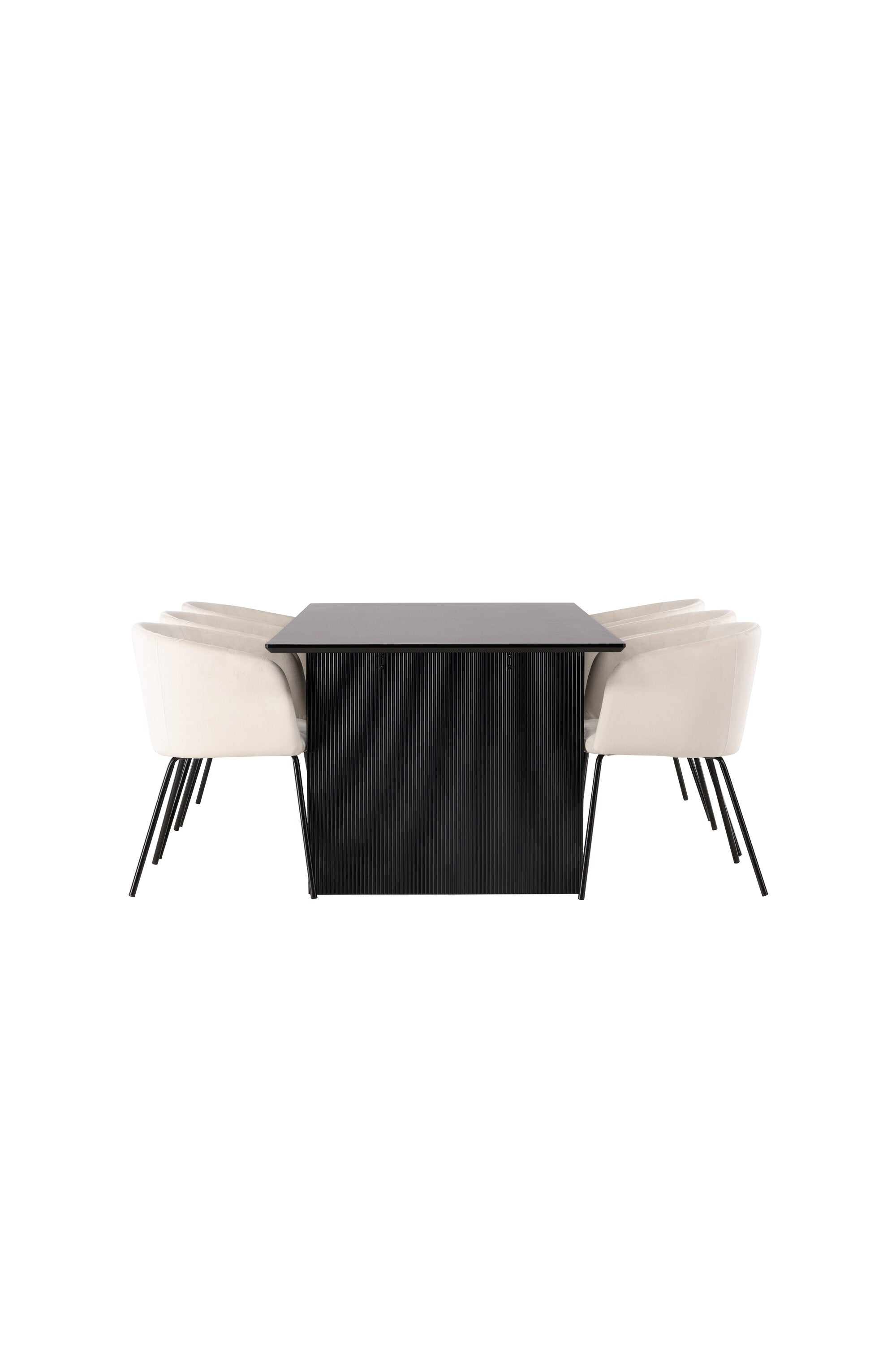 gr22908_10_os Dining Set Vail Mit Den Stühlen Berit Rechteckiges Essgruppen Set