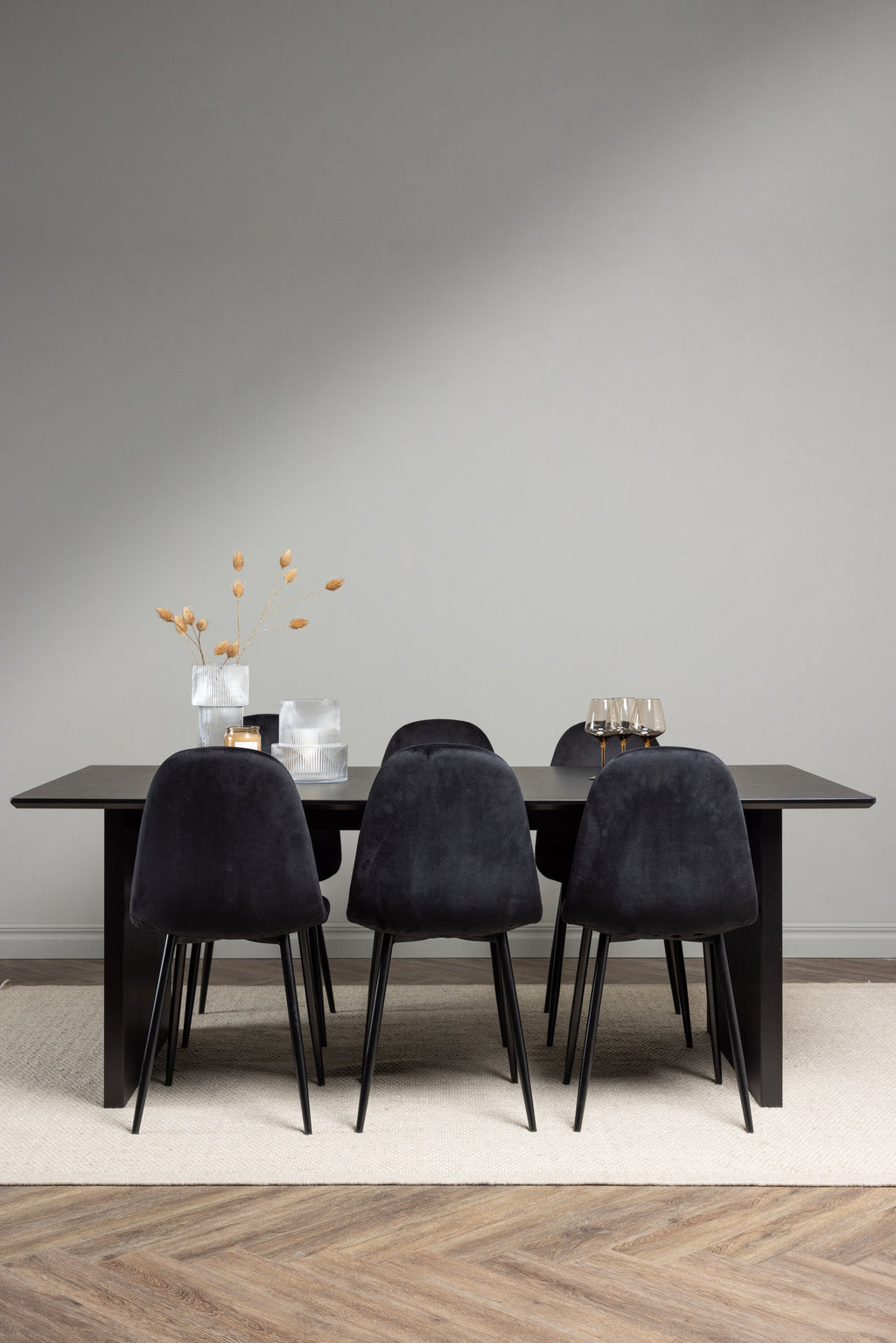 gr22910_1_m Esszimmer Set Vail Mit Den Stühlen Polar Rechteckiges Essgruppen Set