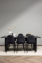 gr22910_1_m Esszimmer Set Vail Mit Den Stühlen Polar Rechteckiges Essgruppen Set